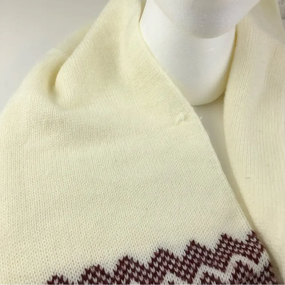 Vintage English Village Scarf & Hat Set